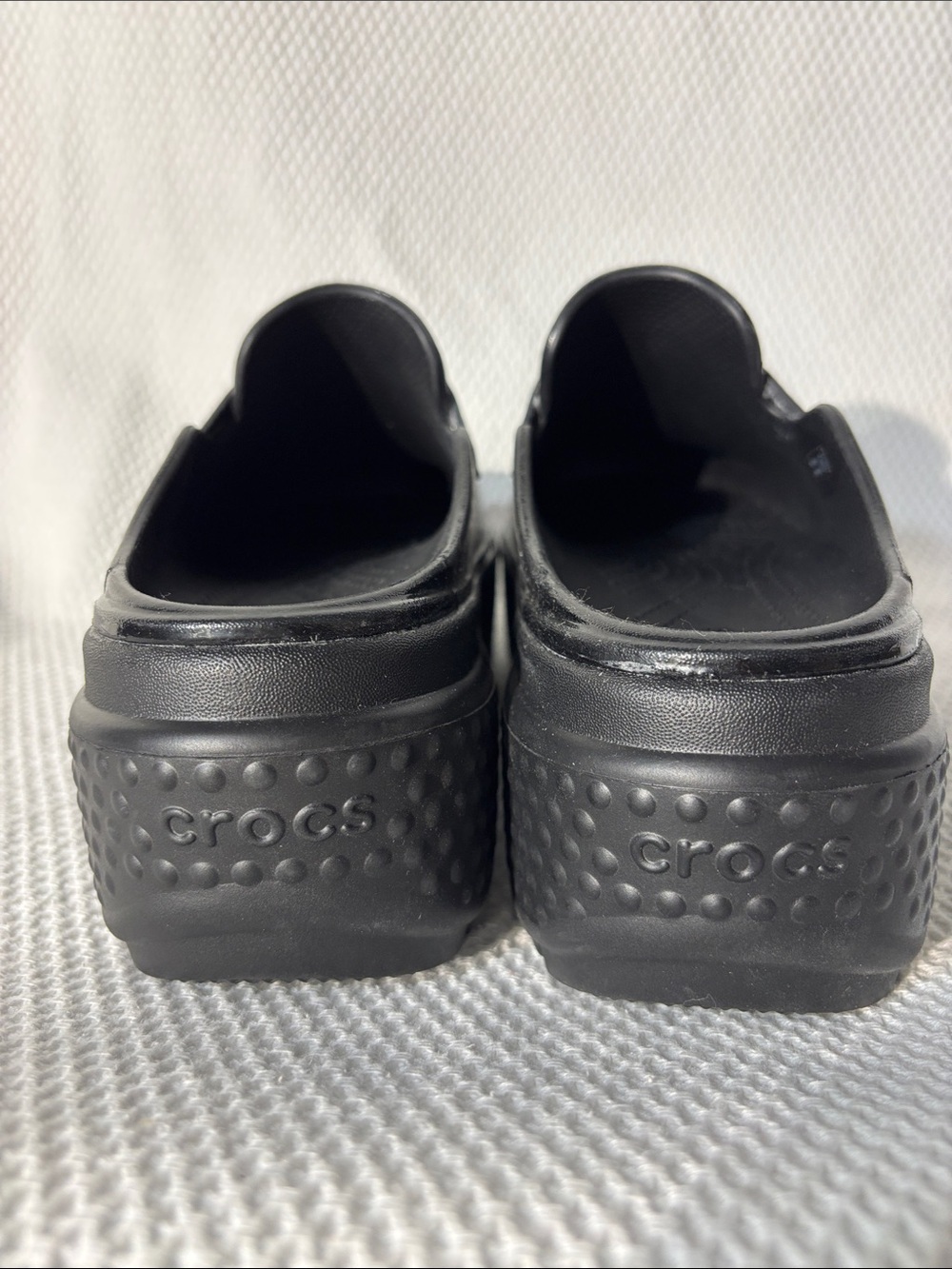 CROCS Sz 8 Stomp High Shine Platform Slip-On Loafers Unisex NEW WITHOUT TAG - Picture 10 of 10